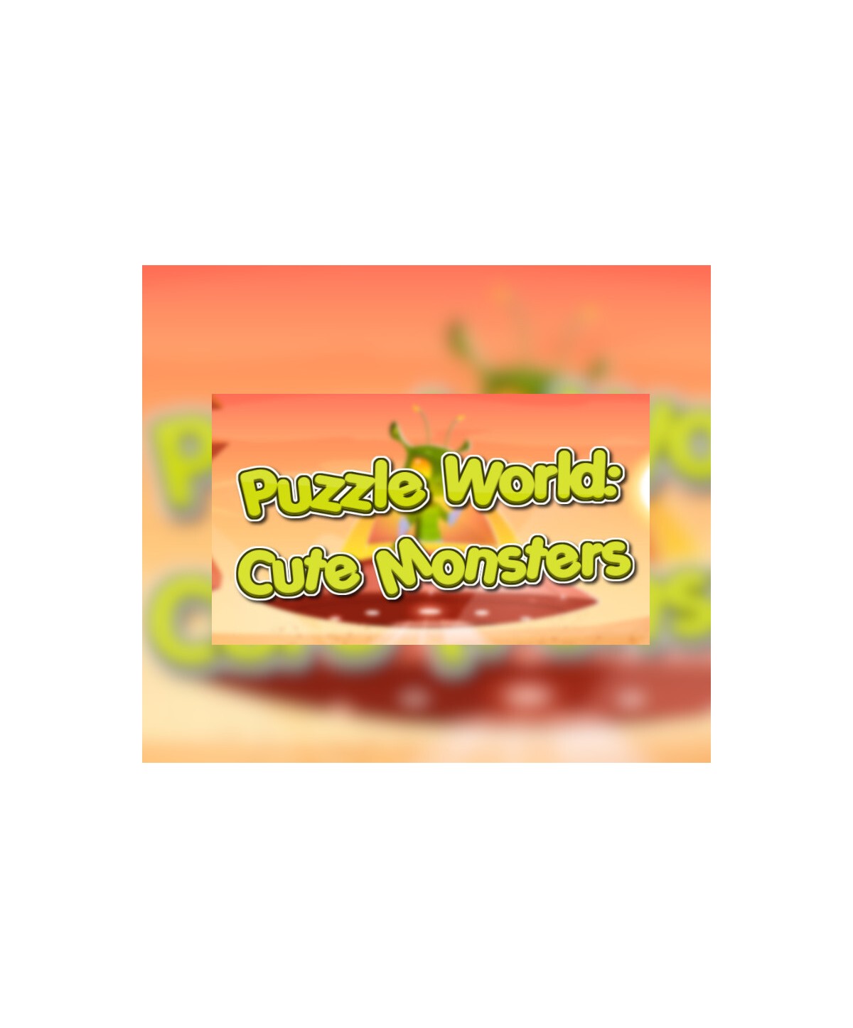 Puzzle World: Cute Monsters Steam Key GLOBAL